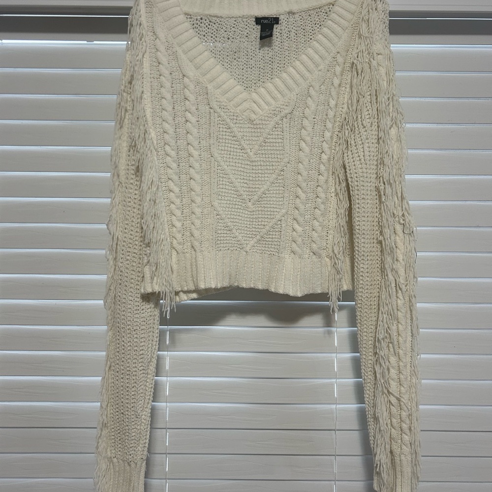 White Winter Sweater
